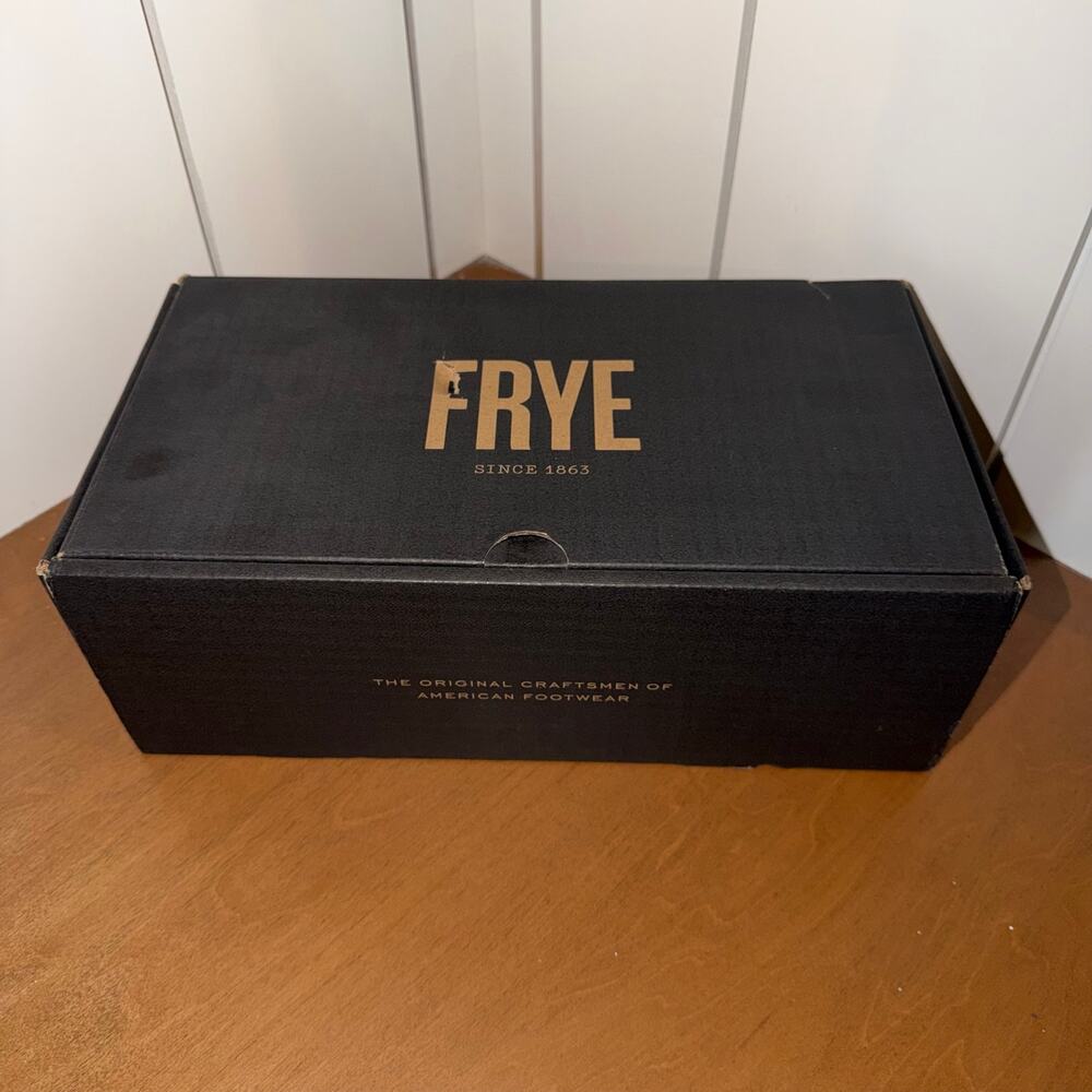 FRYE Regina Cognac Leather Ballet Flats 7.5 NIB - Picture 5 of 6